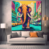 Paint by Numbers Elephant in New York City